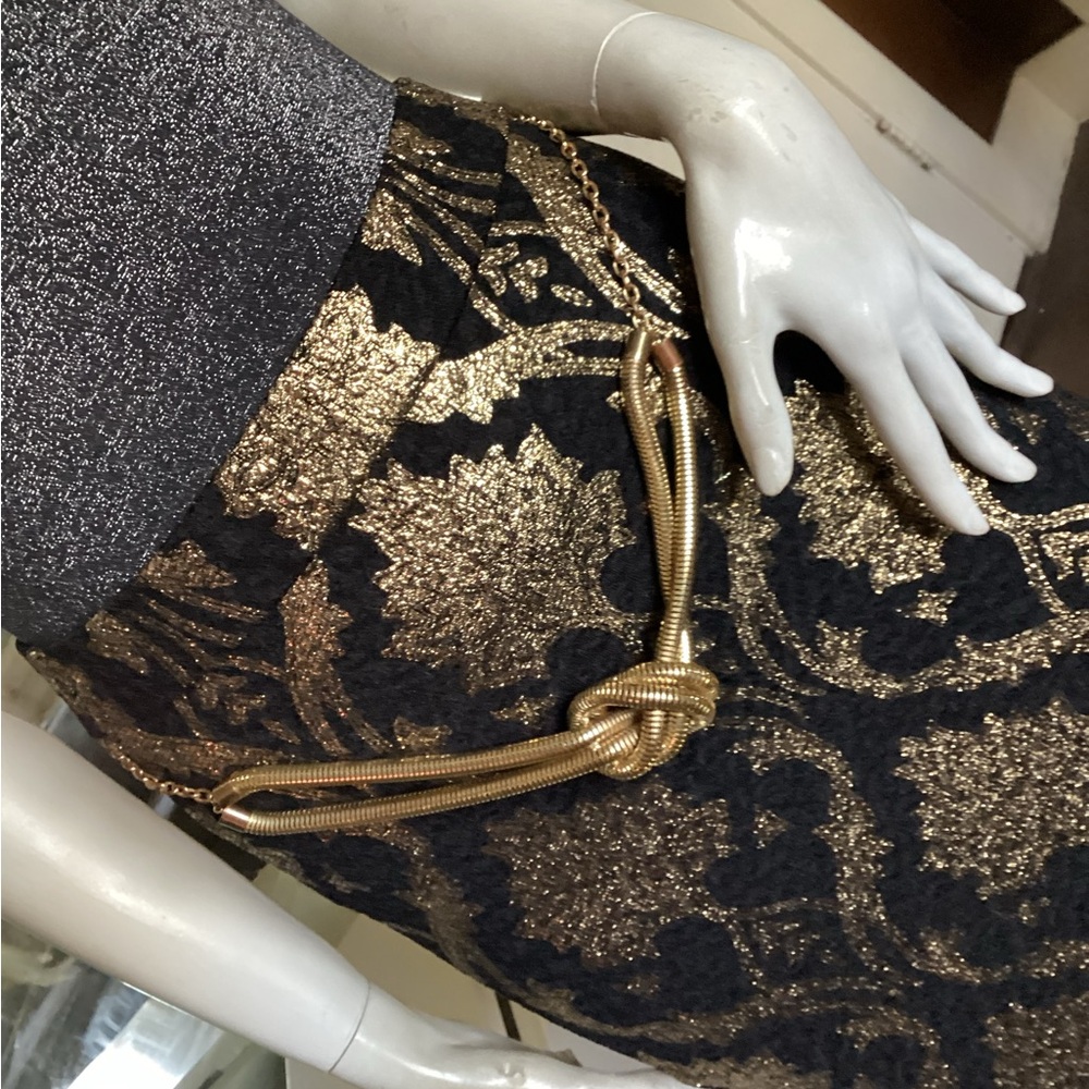 Gold Knot Chain hip draping belt
